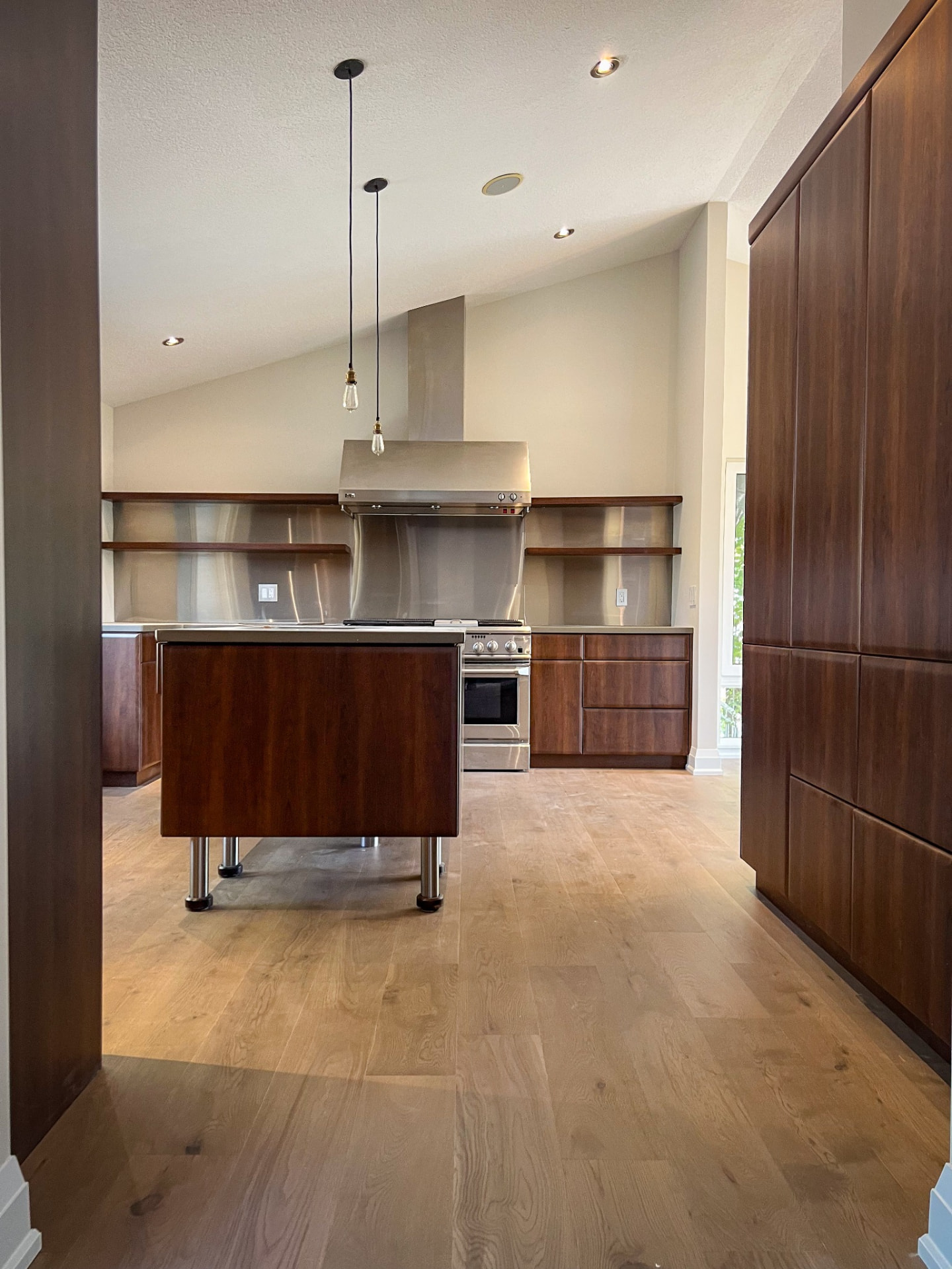 Kitchen cabinetry and island — Boronka Carpentry Plus